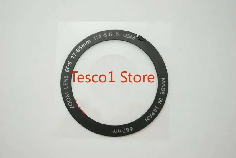 95% Mới Cho Canon 17-85mm Ống Kính Trước Tên Vòng Bao Da Ban Đầu Teardown Thay Thế Một Phần