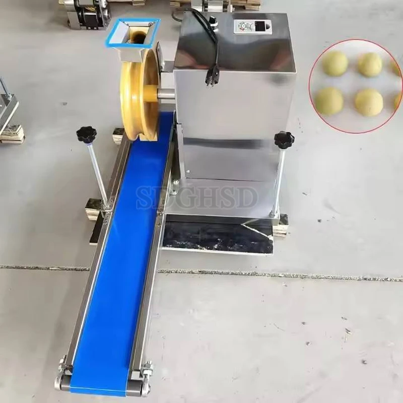 

Dough Divider Electric 10-400 Grams Steamed Bakery Bread Pizza Dough Ball Cutter Rounder Dumpling Extruder Machine