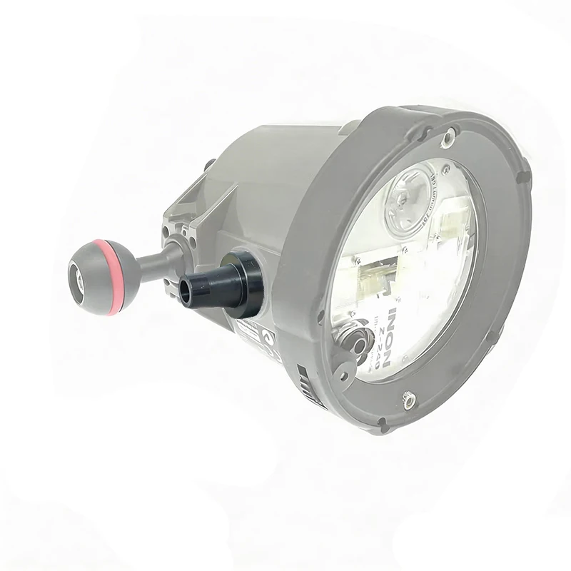 Adaptador de Interface de Fibra Óptica para Lanterna de Mergulho Nitescuba, Suporte de Fibra para Acessório de Tampa de Flash Inon S2000 D200 Z330