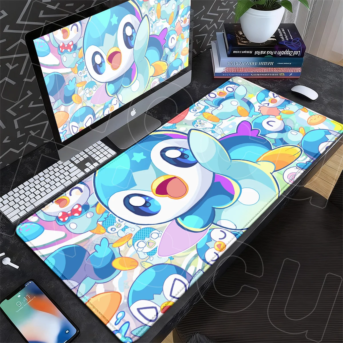 พรมปูพื้นโต๊ะทำงานลายโปเกมอน พ - Gaming Keyboard Blue บทวิจารณ์และราคา