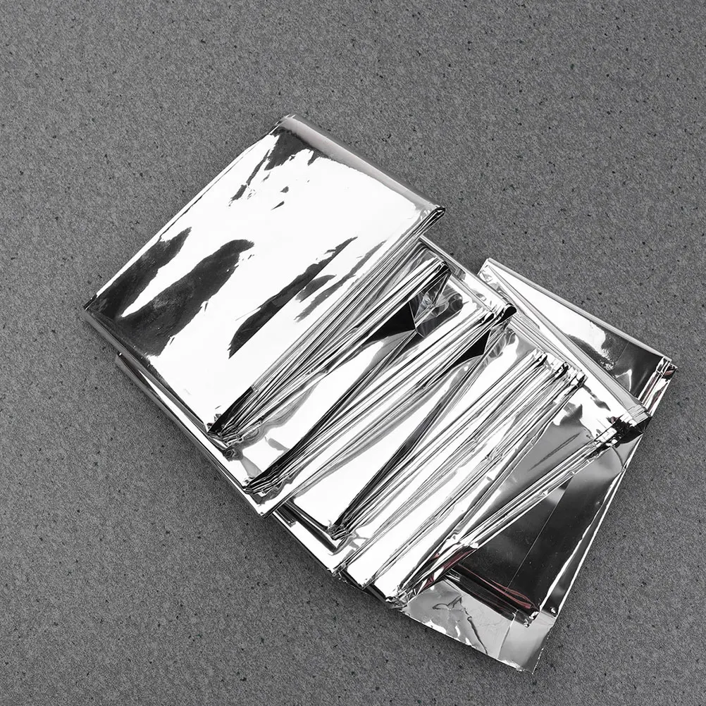 

6 Pcs Plant Reflective Film Clear Greenhouse Insulation Plastic Sheeting Silver Indoor Gardening
