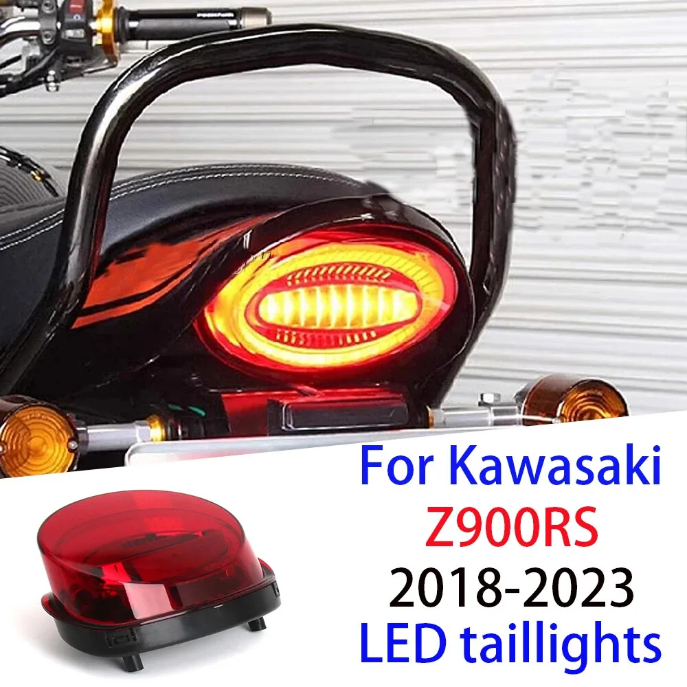 

Motorcycle LED Taillight Rear Brake Light Indicator Lamp For KAWASAKI Z900 RS Z900RS Z 900 RS z900rs 2018 2020 2021 2022 2023