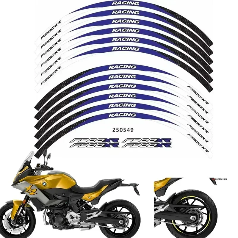 

Для BMW F900XR Moto Parts Contour Wheel декоративная переводная наклейка-2