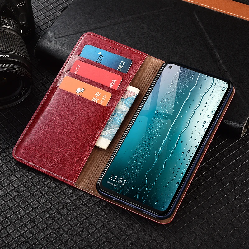 حافظة هاتف من الجلد الطبيعي لهاتف Xiaomi 13 13T 14 14T 15 15S 17 Pro Ultra Civi Lite مجنون الحصان نمط حافظة جلد البقر #5