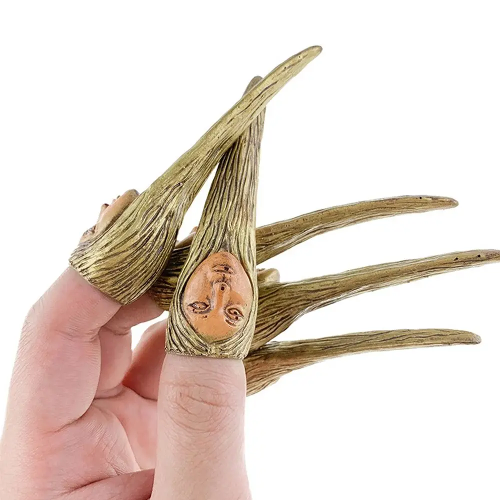 Creative Ghost Zombie Witch Finger Cot Lion Skull Halloween Finger Cover Spider Latex Fake Fingers Party Supply