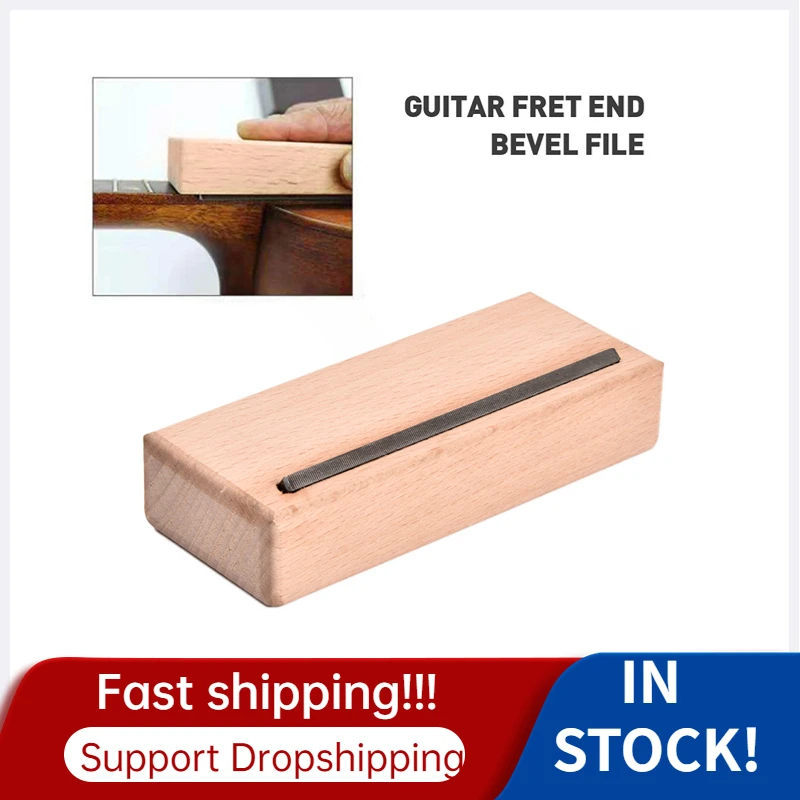 Guitar Radius Sanding Block Guitar Fret End Bevel File For guitar Bass Fret Leveling Fingerboard Luthier Tool Guitarra wholesale