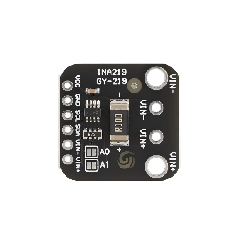 Оригинальный модуль цифрового датчика тока INA219 с интерфейсом I2C для программируемого/мониторинга тока мощности