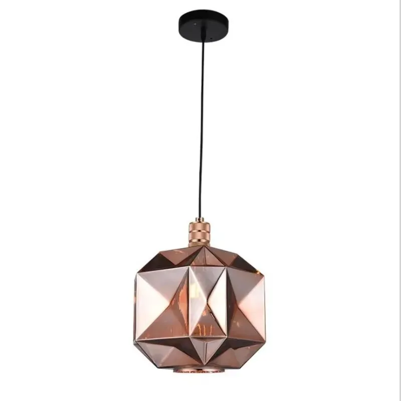 Moderne diamanten hanglamp woonkamer kroonluchter creatieve restaurantverlichting gepersonaliseerde woondecoratie