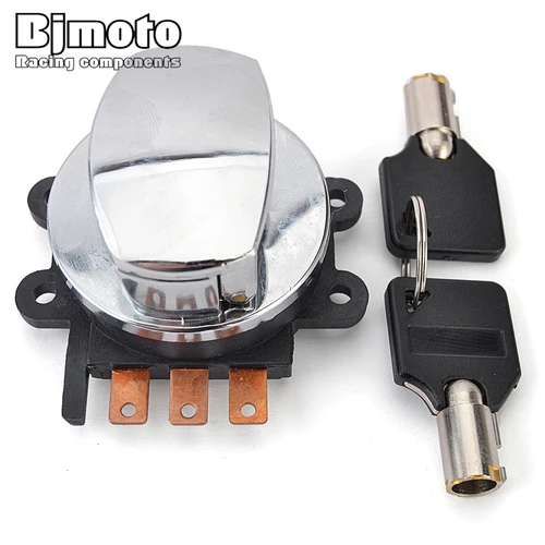 Imagen 1 del producto Llave de interruptor de encendido para harley-davidson FLHP FLHPE FLHR FLST FLHRC FXD FLSTF FLSTI FXST Dyna Glide FAT BOY ROAD KING STREET BOB