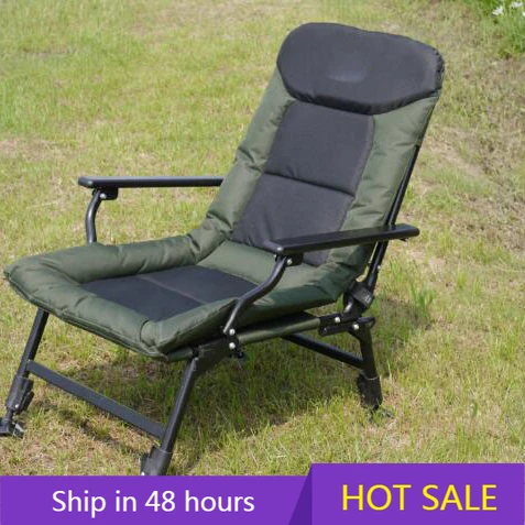 

YTYIN LARIBON Oxford Quick-open Fishing Chair Folding Outdoor Folding Camping Chair Portable Aluminum Alloy Metal Iron Tropical