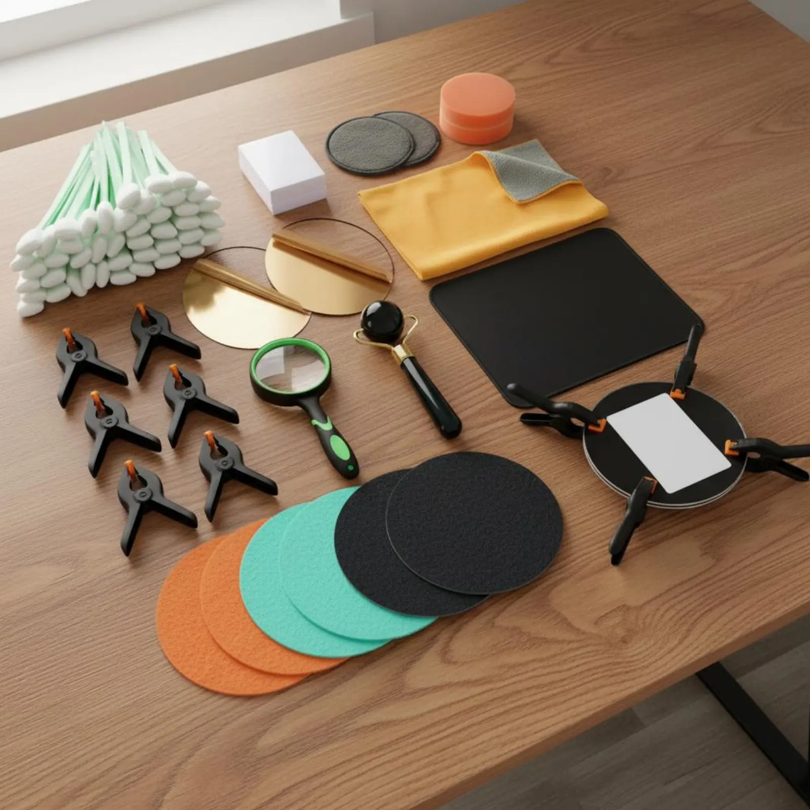 

174 Pieces Sports Card Cleaning Kit Allall-Inclusive Card Cleaning Kit Hobby Accessory Stain Removal Safe on Surfaces for Desk