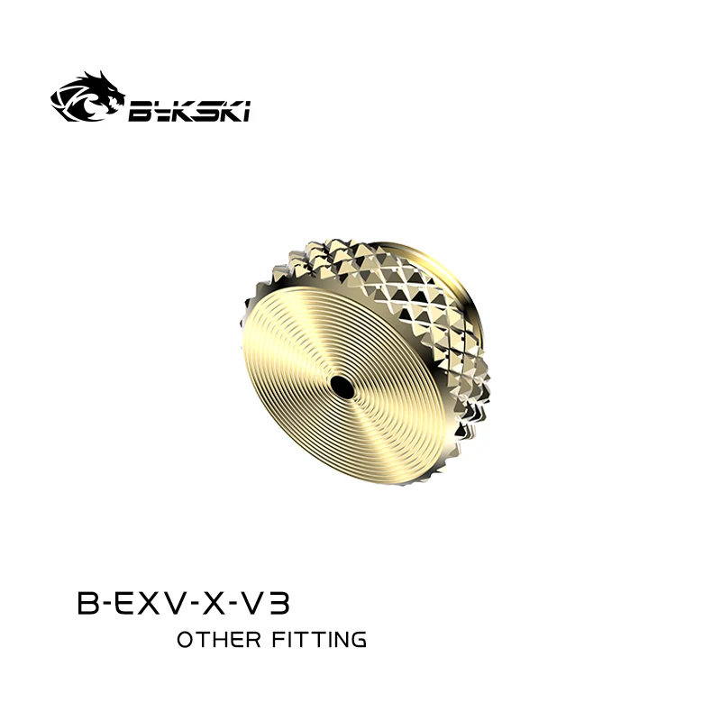 Bykski Fitting Boutique CD نمط، صمام الهواء، قابس العادم، الضغط اليدوي العادم والإصدار التلقائي للعادم، B-EXV-X-V3