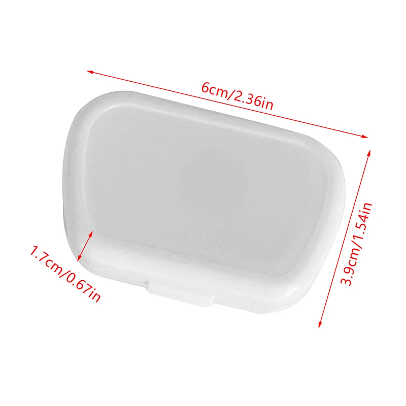 Contact Lens Box Prevent Leakage Lens Cover Container With Mirror Contact Lens Companion Box Care Solid Color Portable Travel