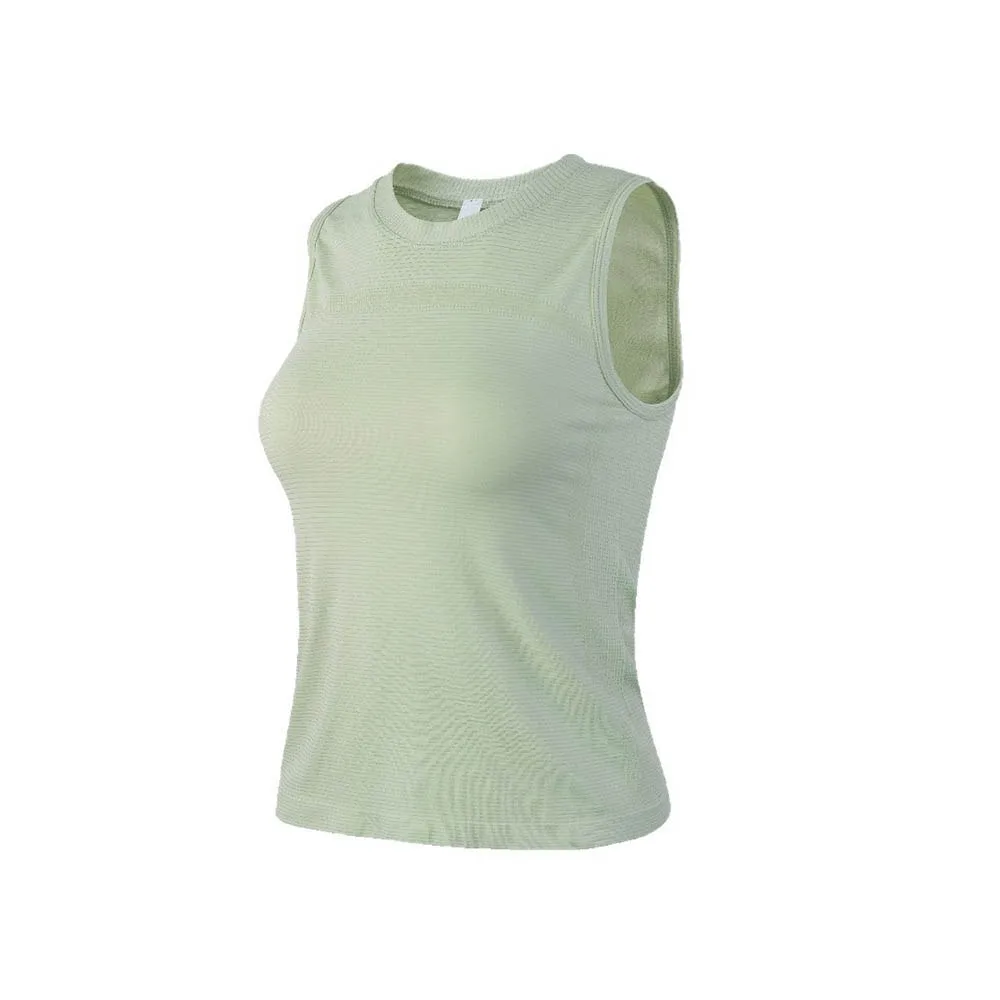 

Casual Sleeveless Women Yoga Vest Slim Design Short Sleeve Gym Shirt Quick Dry Fitness Training Vest Gym Training