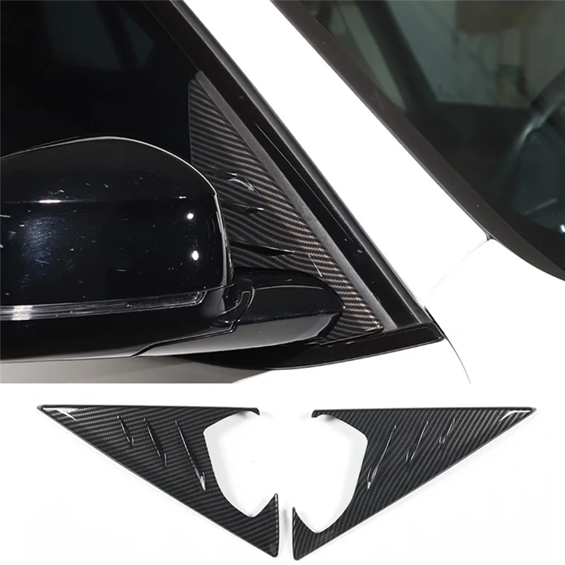 

Powerful For BMW X3 G01 2018-2022 Car Rearview Mirror Side Window Spoiler Triangle Cover Trim Accessories - ABS