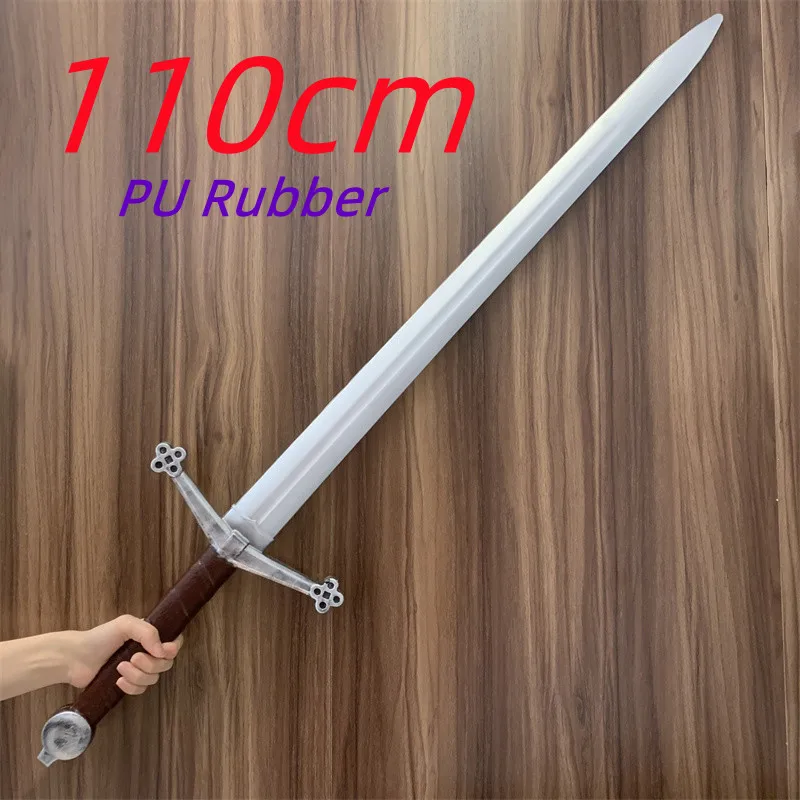 Big Paladin Sword 1:1 Cosplay Wild Hunt Eredin Sword Alice Aerondight Prop Role Play Gift Rubber Double Dragon Sword Wizard