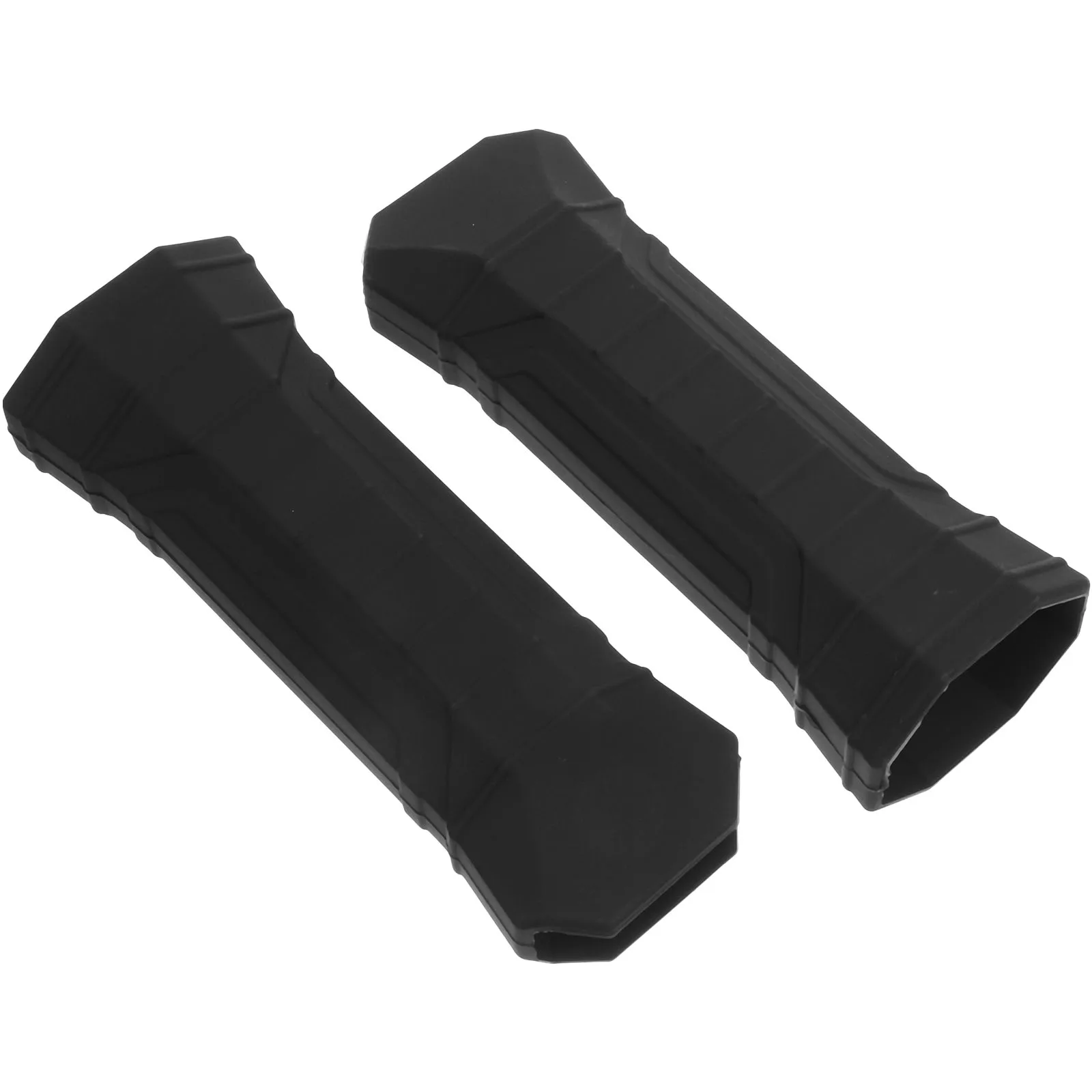 

2 Pcs Black Pickleball Racket Anti-slip Silicone Handle Cover Grip Sleeve for Tennis Racquet Comfortable Portable