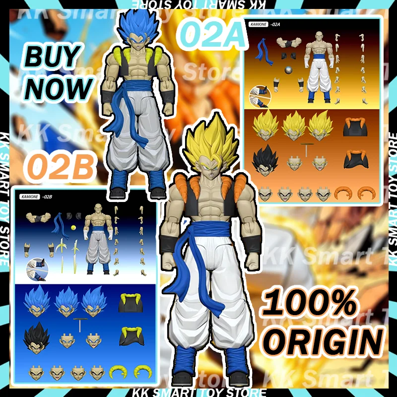 

New Tonsenarttoys Kamione Dragon Ball Z Shf Super Saiyan Blue Son Goku Vegeta Gogeta Anime Action Figures Collection Gifts Toys