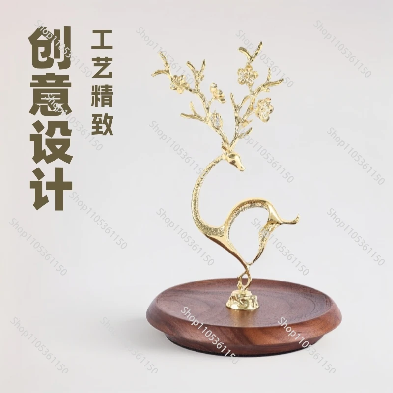 Elk jewelry rack, creative necklace, earrings, hanger, desktop display rack.