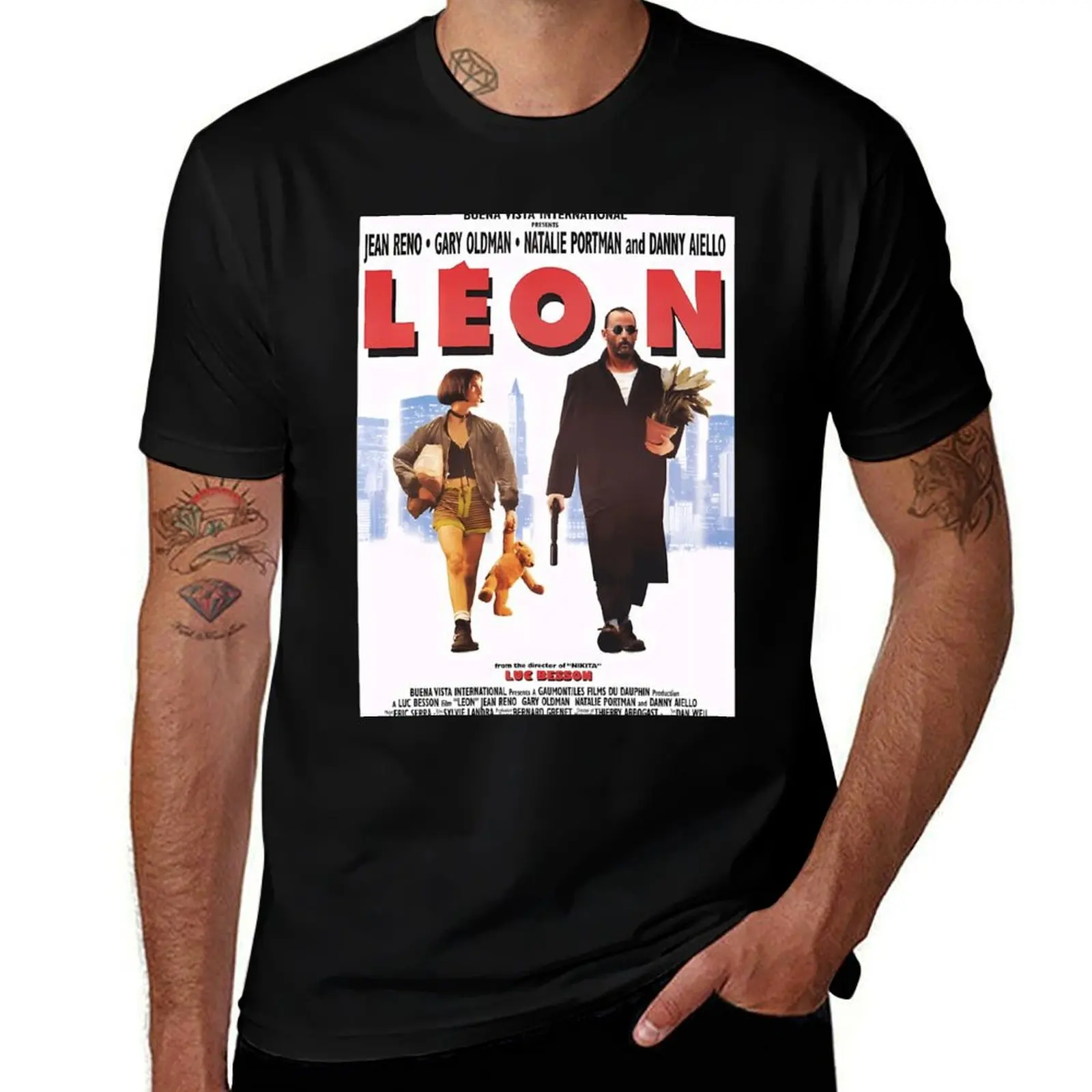 

Leon The Professional T-Shirt man t shirts for men casual cotton t shirt pack t shirt man luxury T-shirt