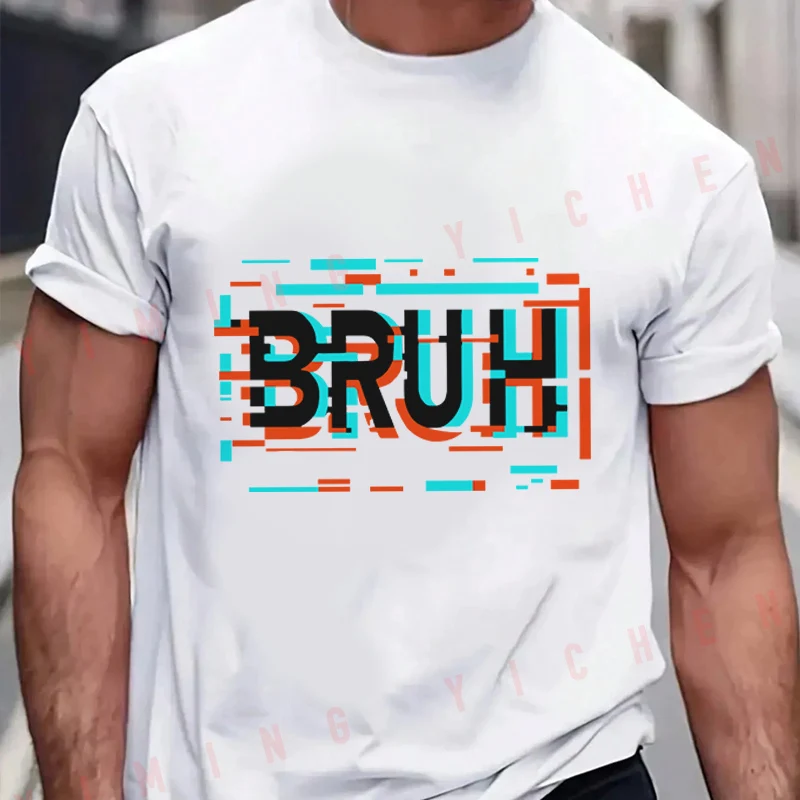 Men T-Shirt Stylish And Versatile Creative Pattern Motorcycle Cotton O-neck Short Sleeve T Shirt Fashion Hip Hop Streetwear Tees