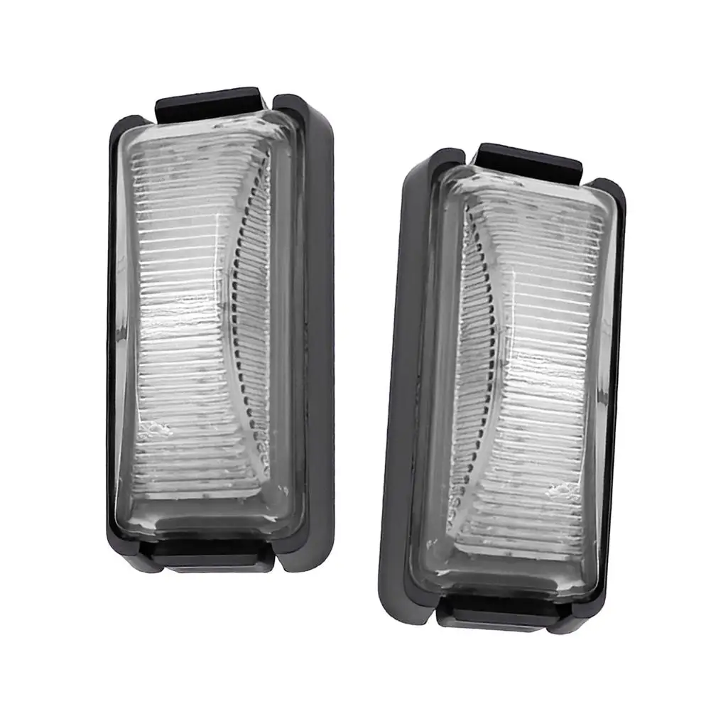 

2pcs 10V-30V White LED Car SUV Van Lorry RV Bus Boat Trailer Truck Side Marker Light Clearance Lamp