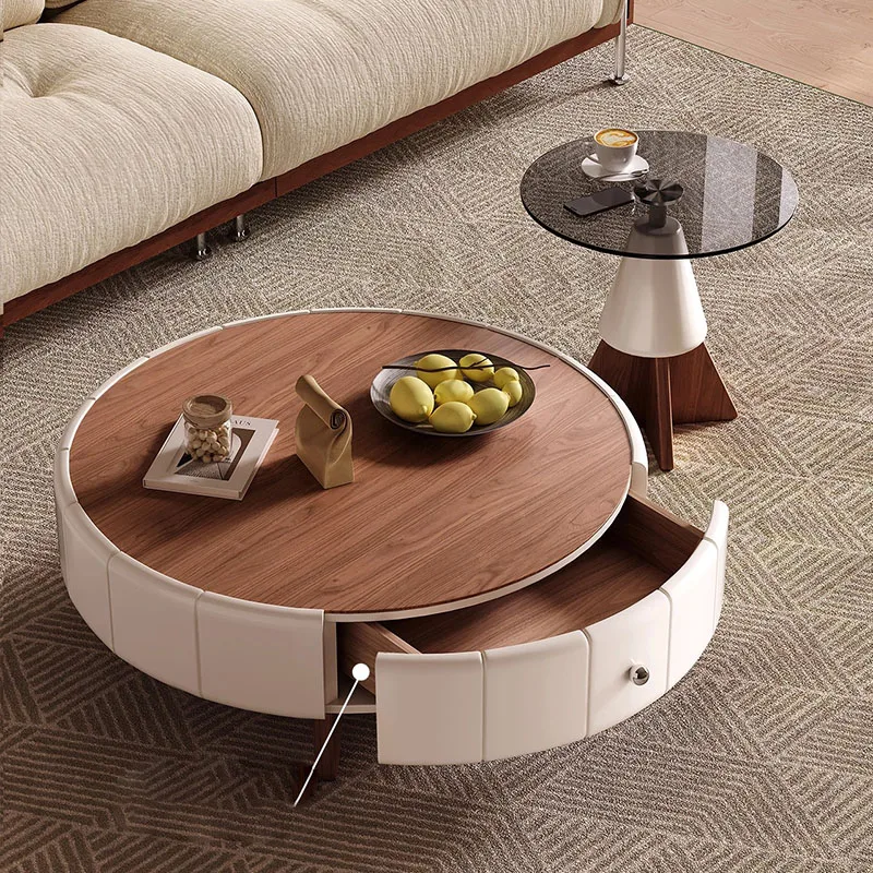 

Luxury Aesthetic Side Table Modern Round Simple Designer Side Table Living Room Industrial Mesa Auxiliar Living Room Furniture
