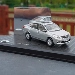 Diecast 1:43 Scale Nissan Sunny Alloy Vehicle Model Finished Simulation Collection Decoration Gift Toys Display