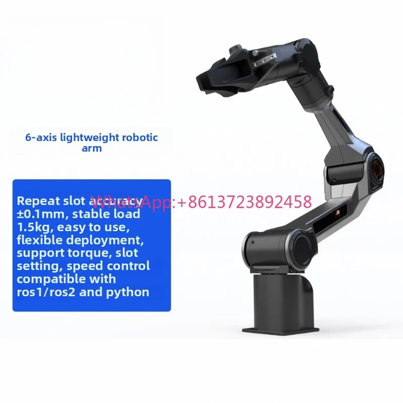 Songling's new six-axis lightweight education and research scene ROS collaborative open-source flexible robotic arm