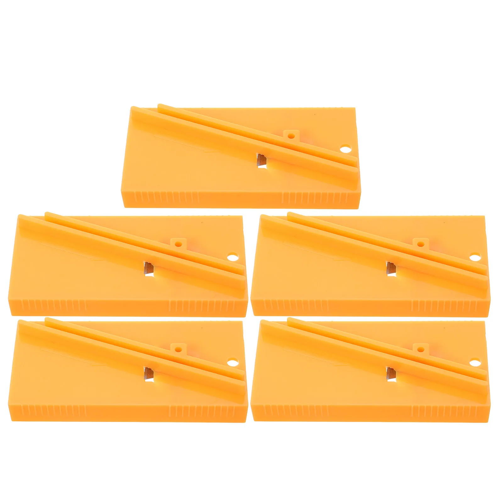 5Pcs Car Window Film Scraper Automotive Plastic Scraper Tool Vinyl Wrap Squeegee Fabric Edge Decal Application Tool Bubble