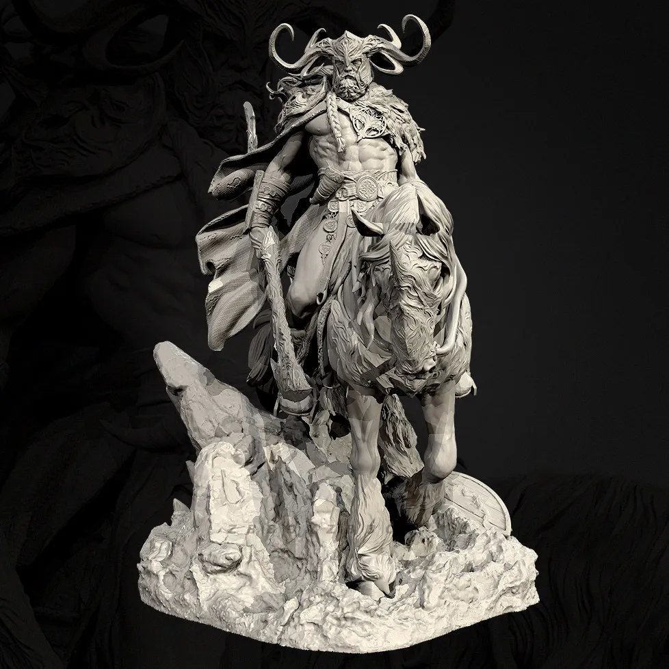 

Overall heights 60mm 85mm 95mm Resin model kit colorless self-assembly (3D printing) TD-7839/3D