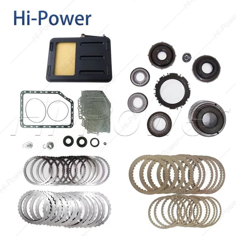 

BTR M11 QR640AHA Master Ремкомплект Фрикционная пластина Стальная пластина Поршневой комплект Масляный фильтр для коробки передач Ssangyong Korando M11 QR640AHA