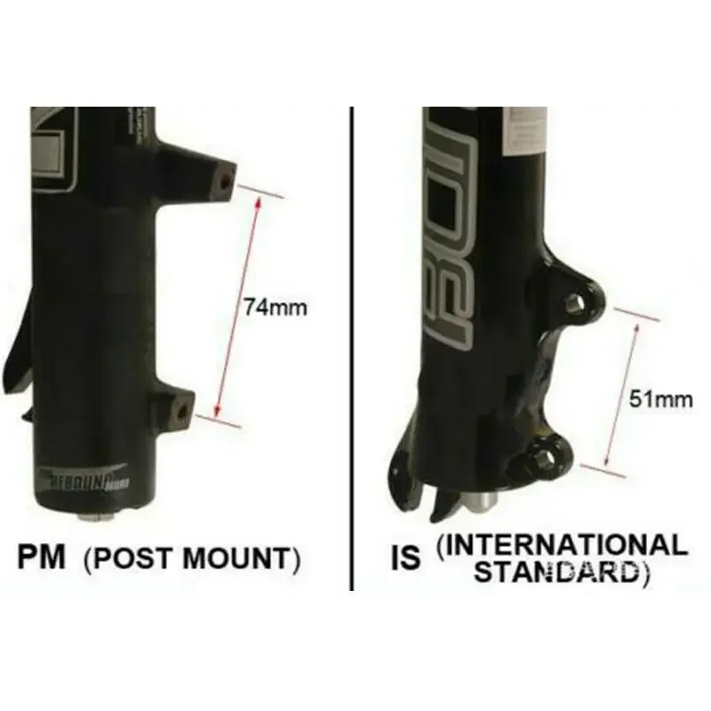 PM/IST MTB Sattel Adapter Vorne Hinten 180/203mm Bike Disc Bremsscheiben Aluminium Legierung Fahrrad Zubehör adapter