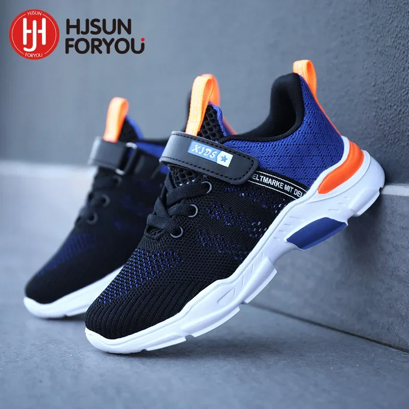 2022 Spring Autumn Children Mesh Breathable Running Shoes Boy Girl Casual Outdoor Sports Kids Fashion Sneakers