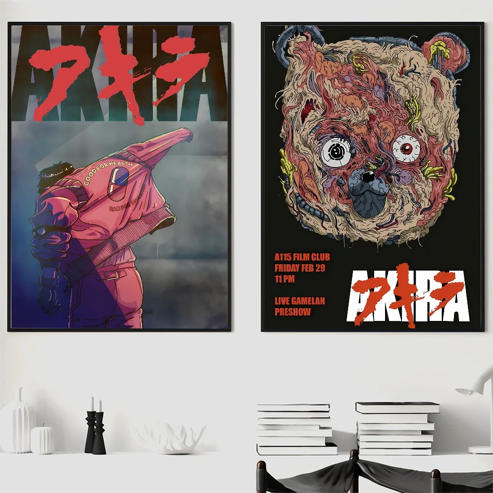 1 قطعة أكيرا أنيمي المشارك المشارك ورقة طباعة غرفة المعيشة المنزلي غرفة نوم مدخل بار مقهى الفن اللوحة الديكور