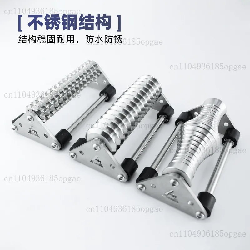 multi-functional foot massage roller Stainless steel foot massage wheel sole tendons dredge roller trainer