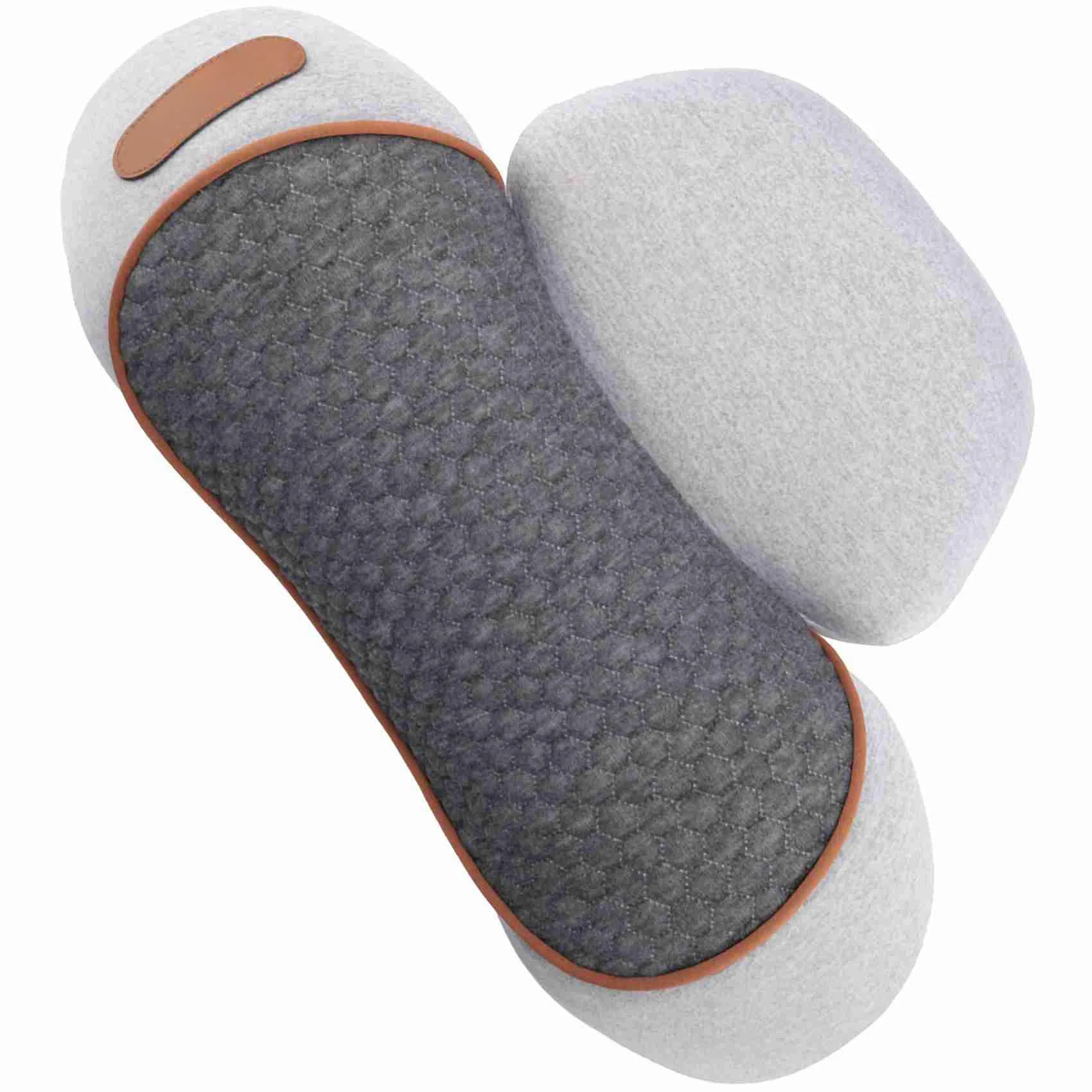 

Electric Massager Cervical Pillow Hot Compress Vibration Massage Neck Traction Relax Sleeping Memory Foam Support(D)