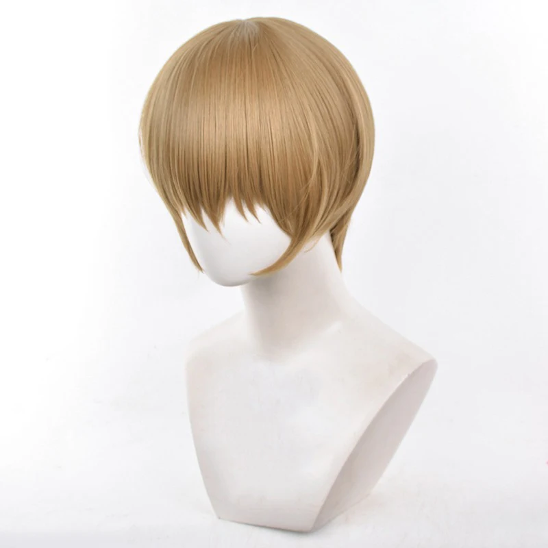 Okita Sougo Rol Simulatie Pruik Muziekfestival Man Kleding Match Kort Haar Anime Gintama Politie Kapitein Karakter Pruik Cover