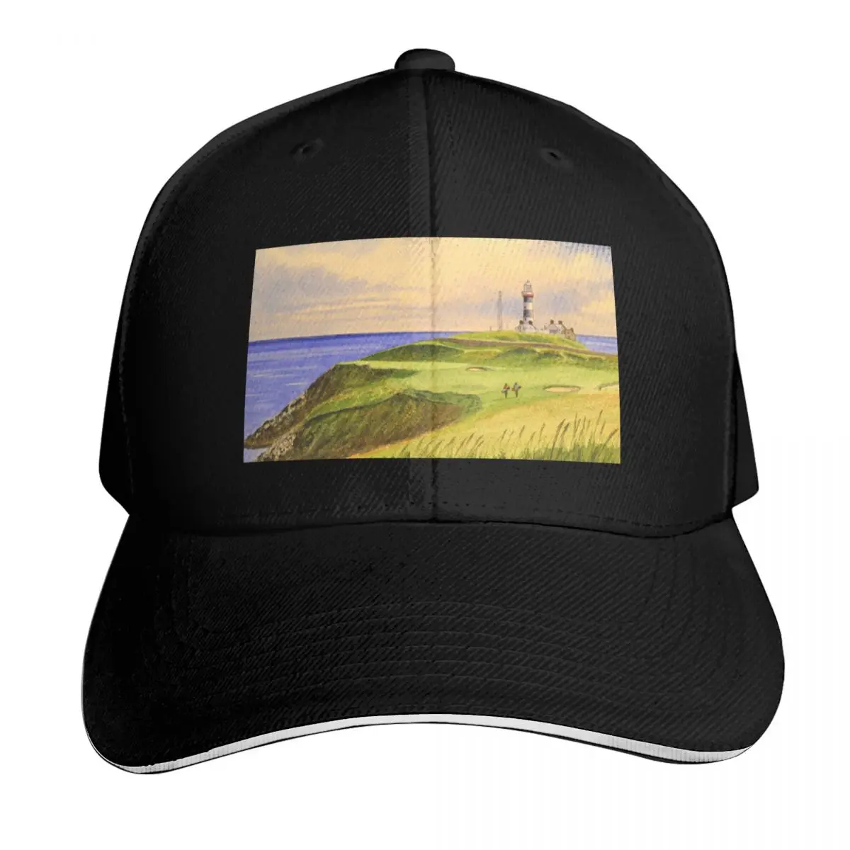 Old Head Golf Course Ireland Hole 4 Baseball Cap Snap Back Hat cute Visor Mens Caps Women's