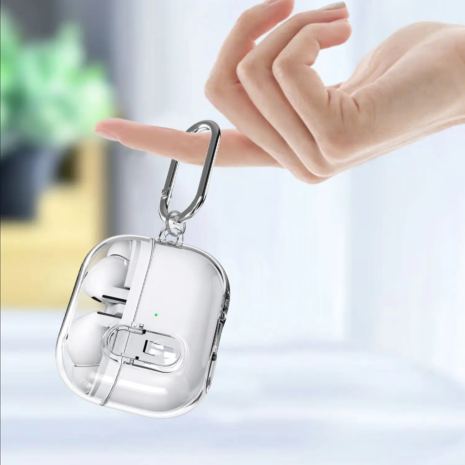 Secure Lock Earphone Clear Case Cover For Samsung Galaxy Buds 3 Pro Shell Headphone Protector For Samsung Buds 3 Anti-fall Box