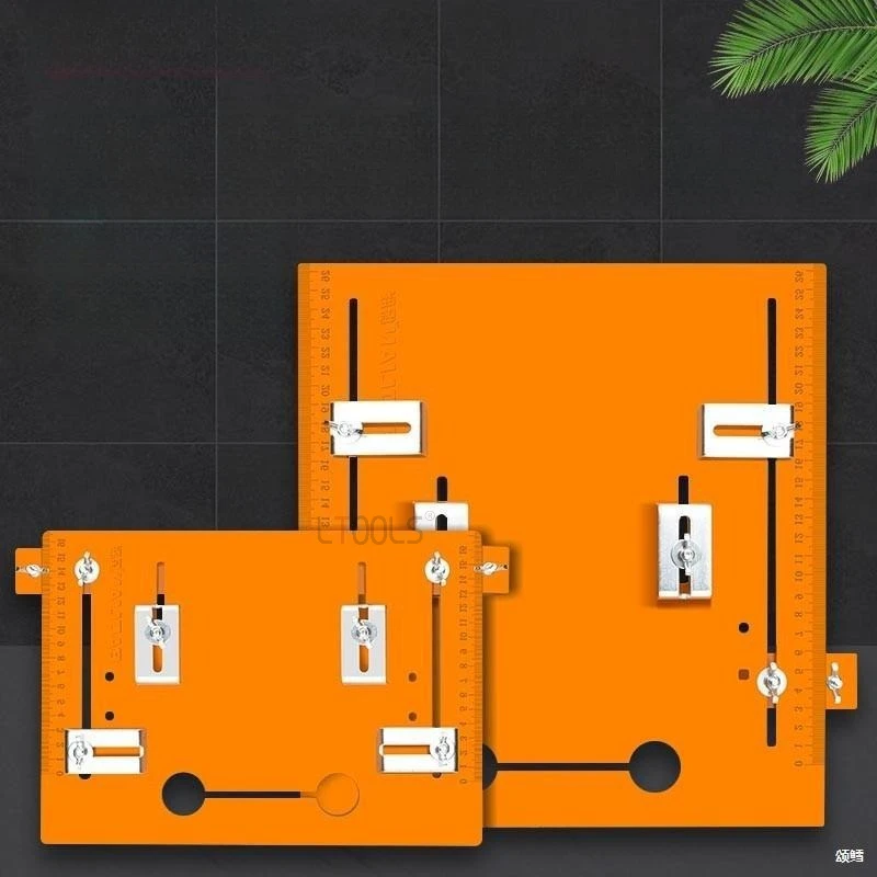 

Базовая пластина для резки дерева, многофункциональное неперфорированное основание, прочный 4-дюймовый режущий станок, инструмент для косых досок со шкалой