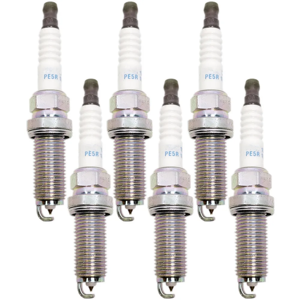 4-6pcs PE5R-18-110 ILKAR7L11 94124 Iridium Spark Plug fit for Mazda 3 6 CX-3 CX-5 MX-5 2.0L 2.5L PE5R18110 Car Ignition Spark