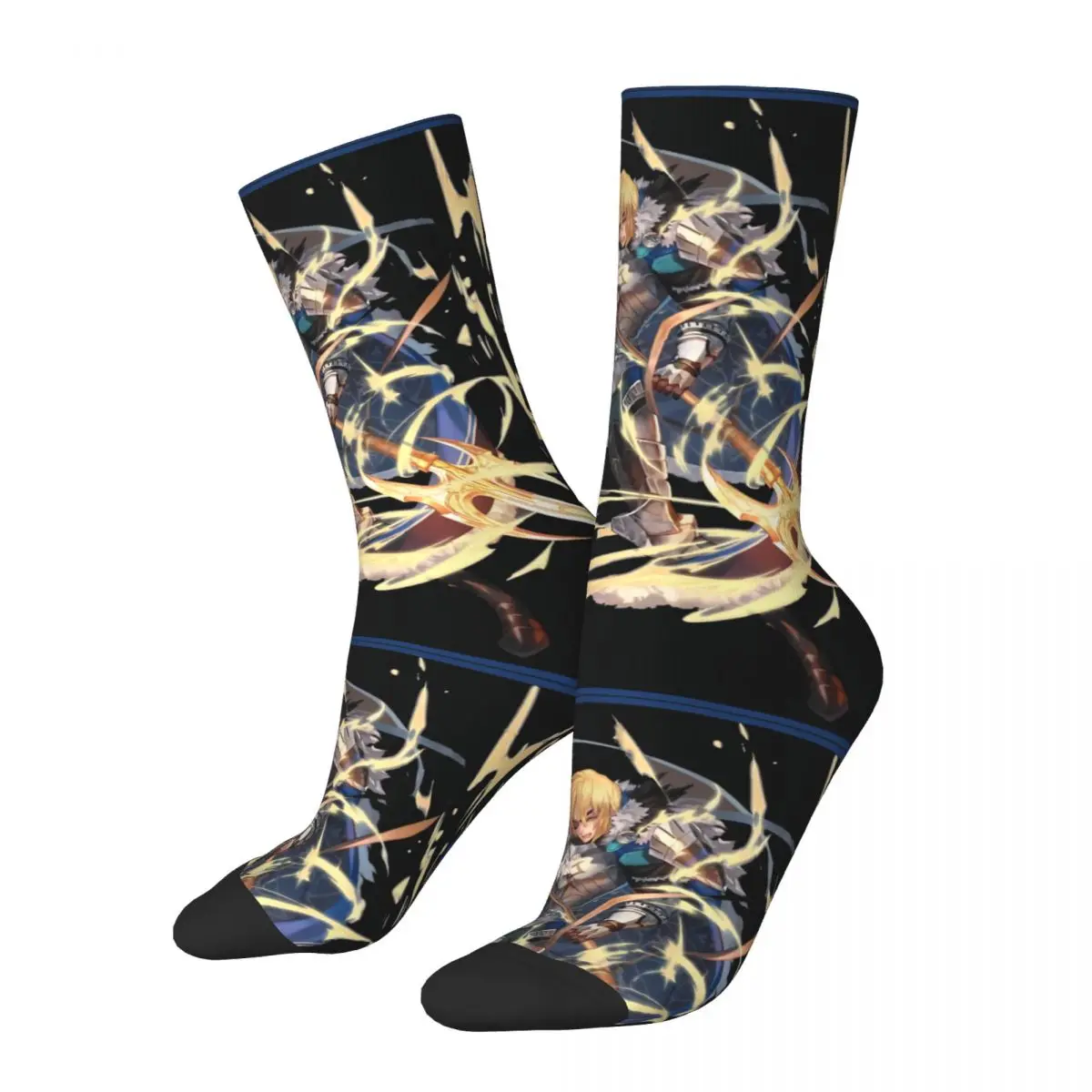 Funny Happy Men's compression Socks Dmitri Timeskip Vintage Harajuku Fire Emblem Game Hip Hop Novelty Casual Crew Crazy Sock