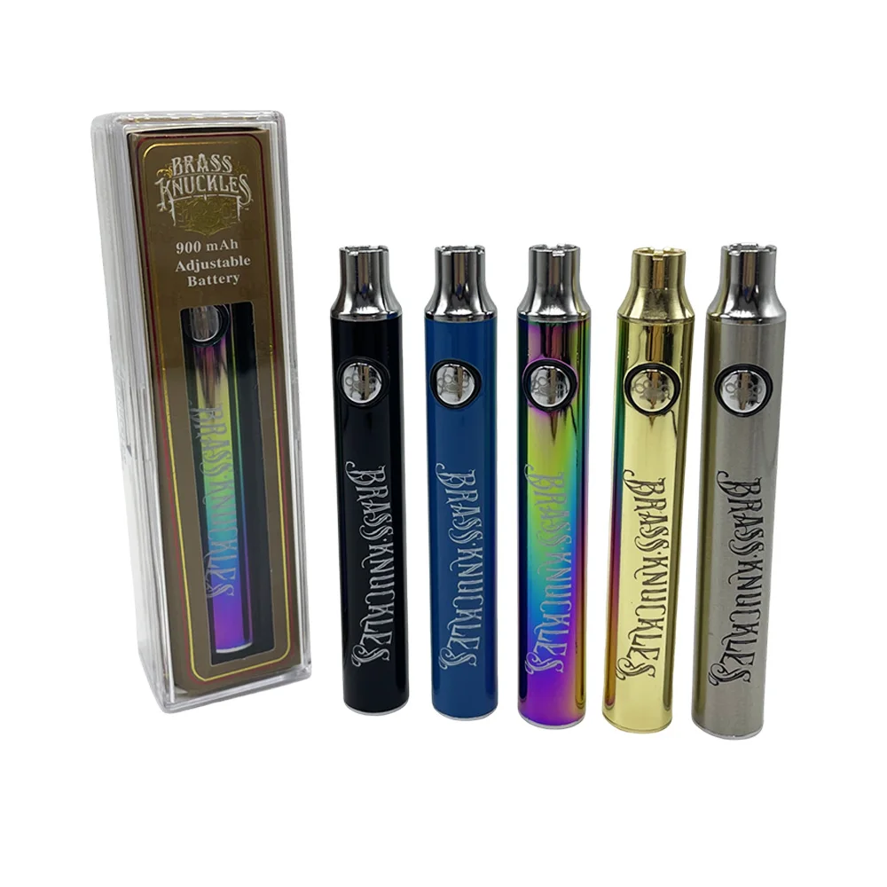 20Pcs Brass Knuckles Battery Electric Soldering Iron BK 900mAh 510 Thread Portable Welding Heating Pen with Box