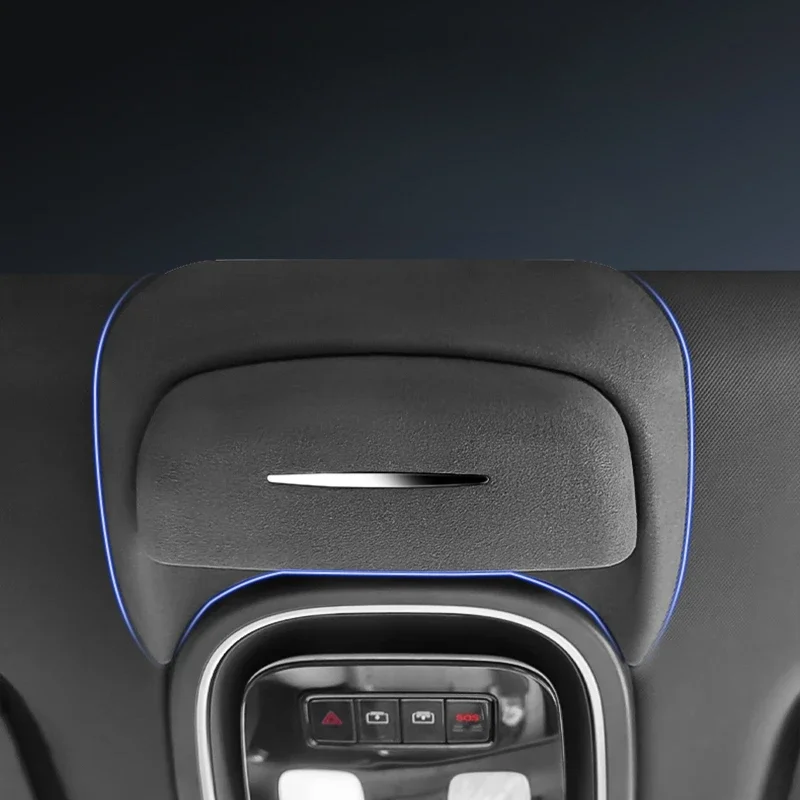 For Changan Shenlan DEEPAL S7/S07SL03 Car Glasses Case Roof Sunglasses Protective Storage Clip Auto Modification Accessories