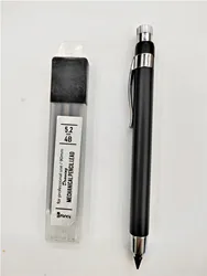5.2mm Automatic Pencil Hand-painted Writing Activity Pencil Drawing Engineering Pencil Mechanical Pencil 5.2mm With 4B Leads