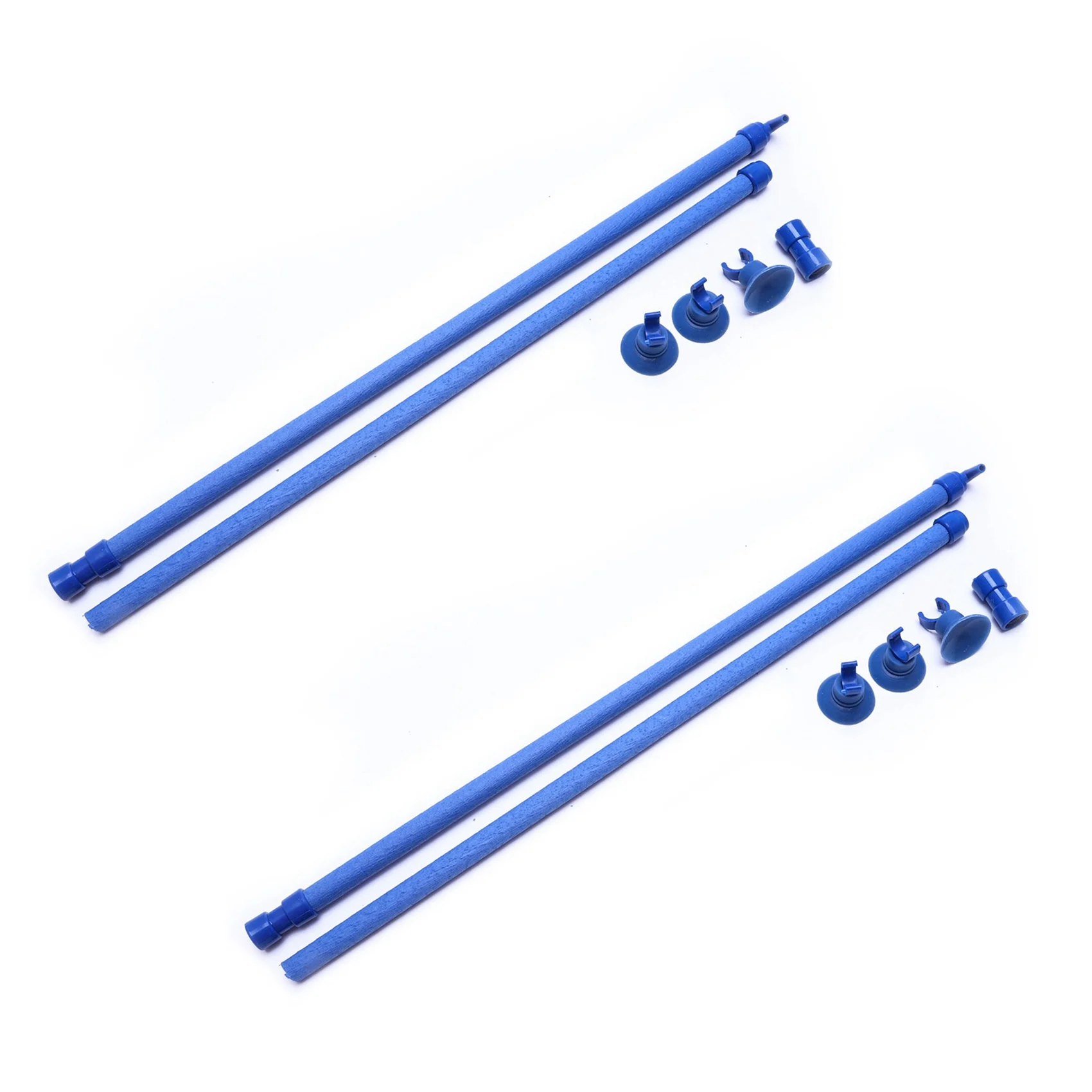 ABMS-2X Fish Tank Aquarium Air Stone Bubble Wall Aeration Tube Oxygen Pump Diffuser 28 Inch