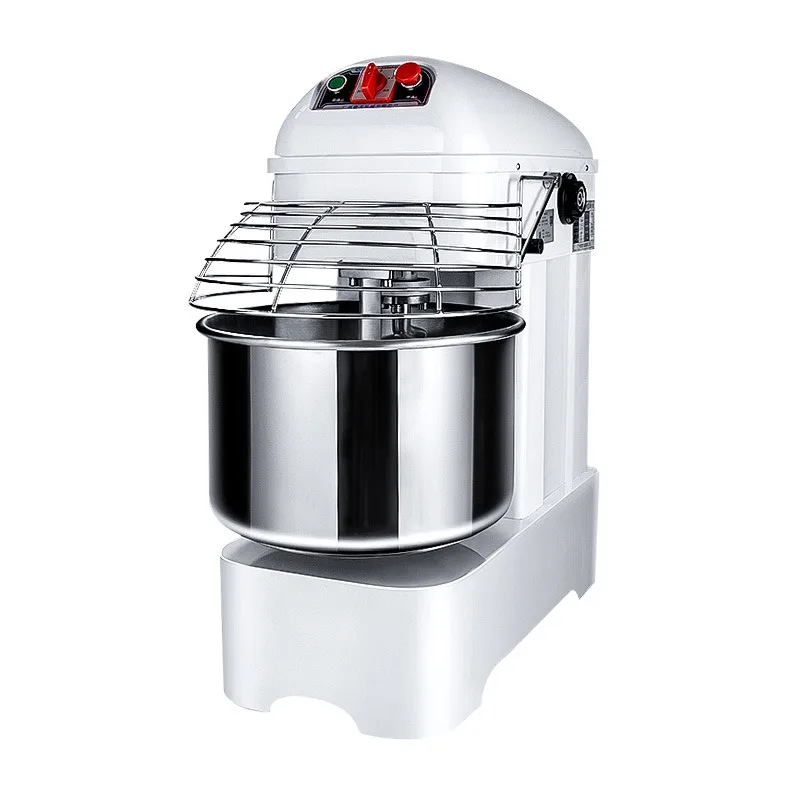 

Fully automatic two-speed double-action dough mixing machine commercial small with protective cover mixing and beating eggs