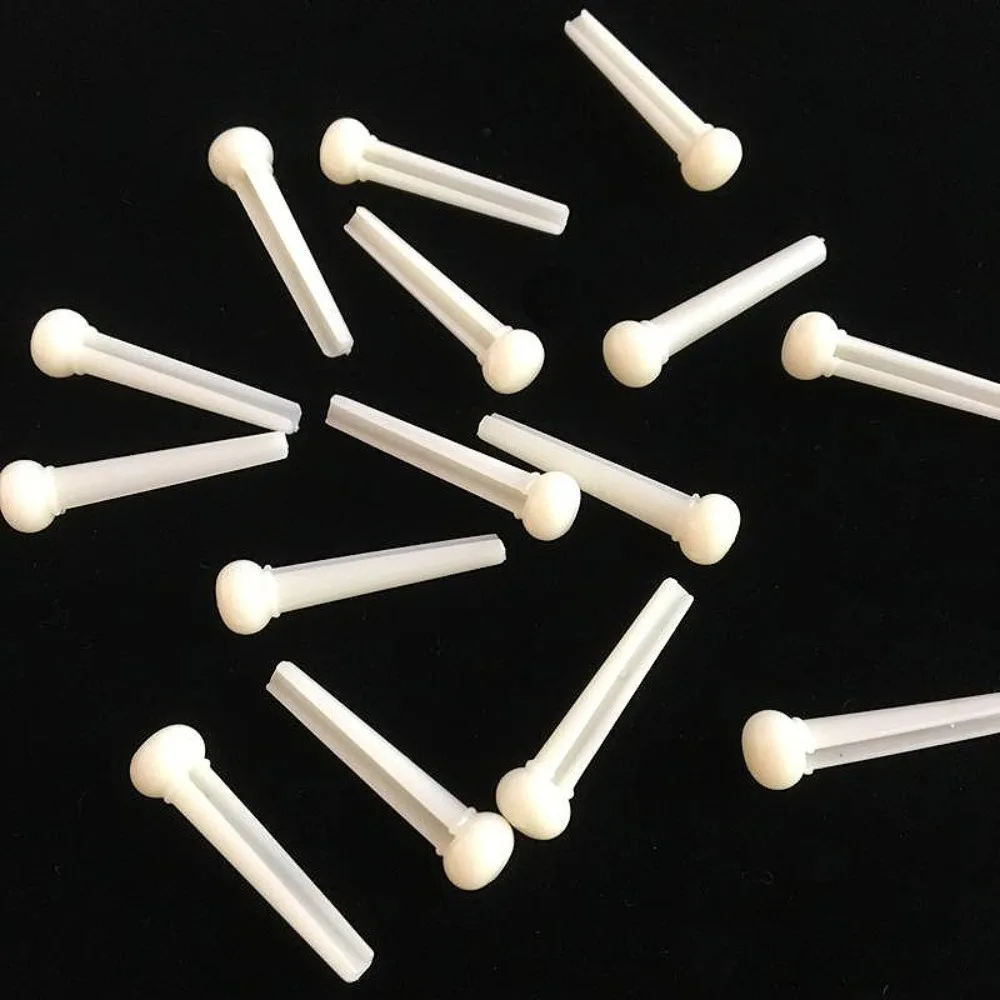 12pcs Acoustic Guitar Bridge Pin Acoustic Guitar Fixed Tuning Tone Guitar Parts Accessory Durable Musical Instrument Accessories