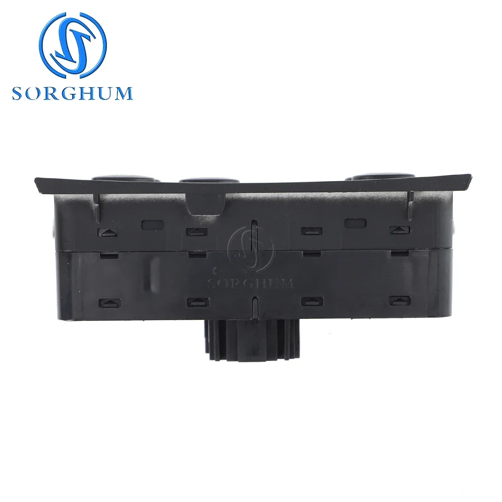 SORGHUM 1507637   مفتاح التحكم في المصباح لـ SCANIA P G R T-Series Hazard ضوء المصباح تحذير زر مقبض لوحة 9 دبابيس قطع غيار الشاحنات